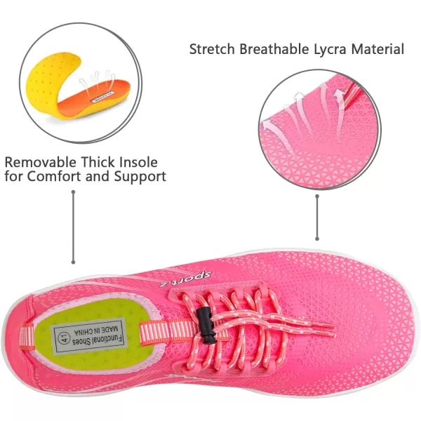 WateLves Water Shoes Mens Womens Beach Swim Shoes Quick-Dry Aqua Socks Pool Shoes for Surf Yoga Water Aerobics
