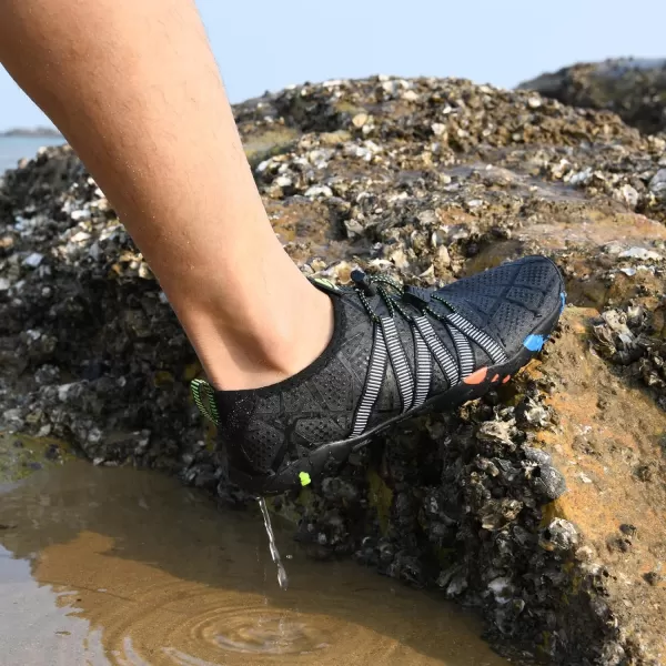 WateLves Water Shoes Mens Womens Beach Swim Shoes Quick-Dry Aqua Socks Pool Shoes for Surf Yoga Water Aerobics