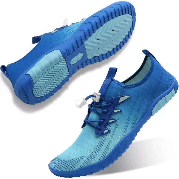 WateLves Water Shoes Mens Womens Beach Swim Shoes Quick-Dry Aqua Socks Pool Shoes for Surf Yoga Water Aerobics