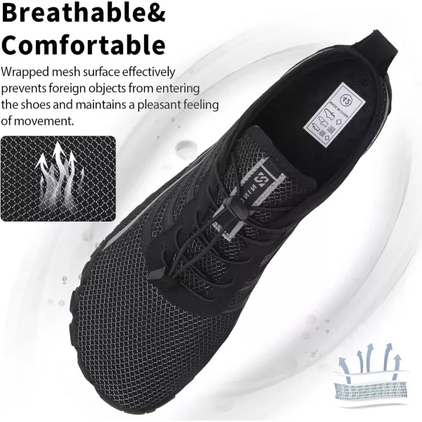WateLves Water Shoes Mens Womens Beach Swim Shoes Quick-Dry Aqua Socks Pool Shoes for Surf Yoga Water Aerobics
