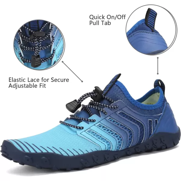 WateLves Water Shoes Mens Womens Beach Swim Shoes Quick-Dry Aqua Socks Pool Shoes for Surf Yoga Water Aerobics