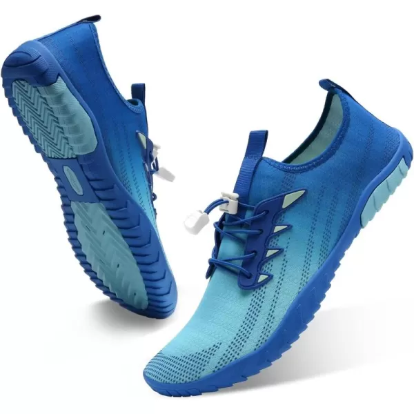 WateLves Water Shoes Mens Womens Beach Swim Shoes Quick-Dry Aqua Socks Pool Shoes for Surf Yoga Water Aerobics
