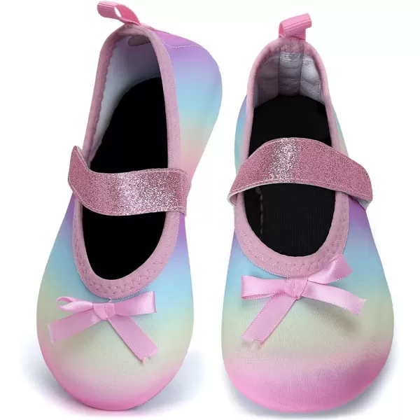 Kids Water Shoes Girls Boys Toddler Non-Slip Quick Dry Aqua Socks for Beach Swim Walking