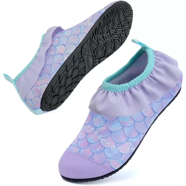 Kids Water Shoes Girls Boys Toddler Non-Slip Quick Dry Aqua Socks for Beach Swim Walking