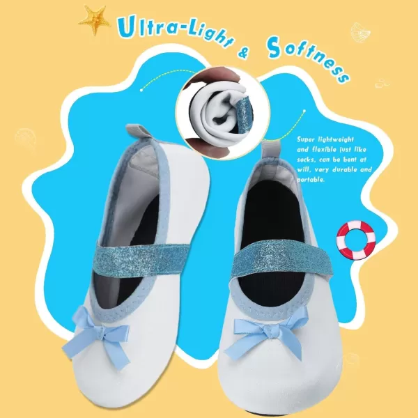 Kids Water Shoes Girls Boys Toddler Non-Slip Quick Dry Aqua Socks for Beach Swim Walking