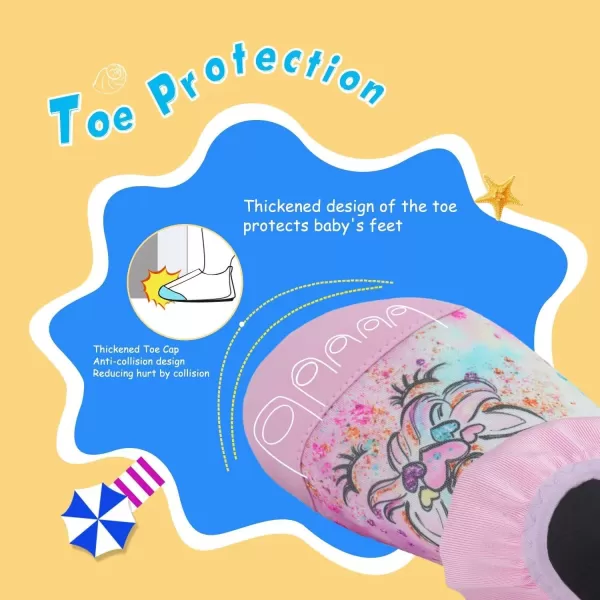 Kids Water Shoes Girls Boys Toddler Non-Slip Quick Dry Aqua Socks for Beach Swim Walking
