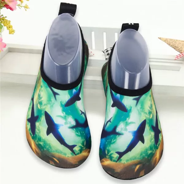 Kids Water Shoes Girls Boys Toddler Non-Slip Quick Dry Aqua Socks for Beach Swim Walking
