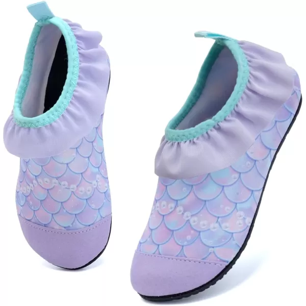 Kids Water Shoes Girls Boys Toddler Non-Slip Quick Dry Aqua Socks for Beach Swim Walking