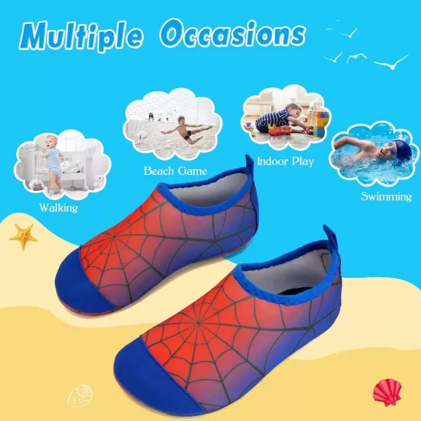 Kids Water Shoes Girls Boys Toddler Non-Slip Quick Dry Aqua Socks for Beach Swim Walking