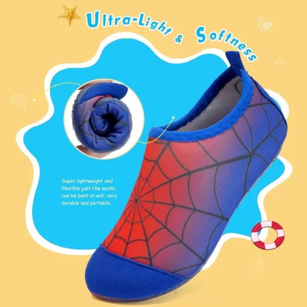 Kids Water Shoes Girls Boys Toddler Non-Slip Quick Dry Aqua Socks for Beach Swim Walking