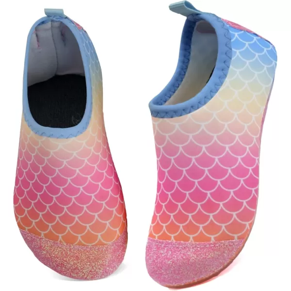 Kids Water Shoes Girls Boys Toddler Non-Slip Quick Dry Aqua Socks for Beach Swim Walking
