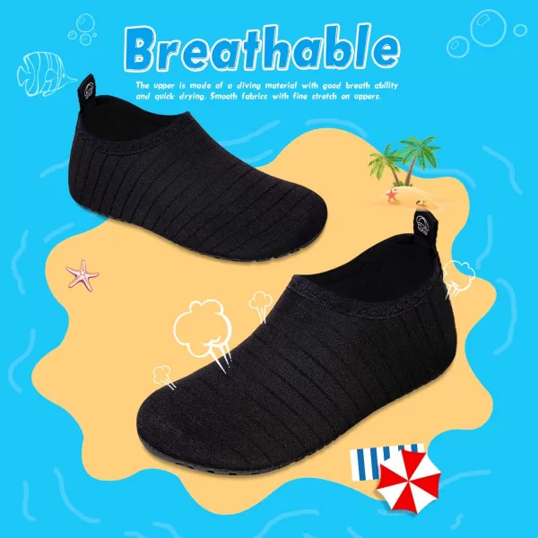 Kids Water Shoes Girls Boys Toddler Non-Slip Quick Dry Aqua Socks for Beach Swim Walking