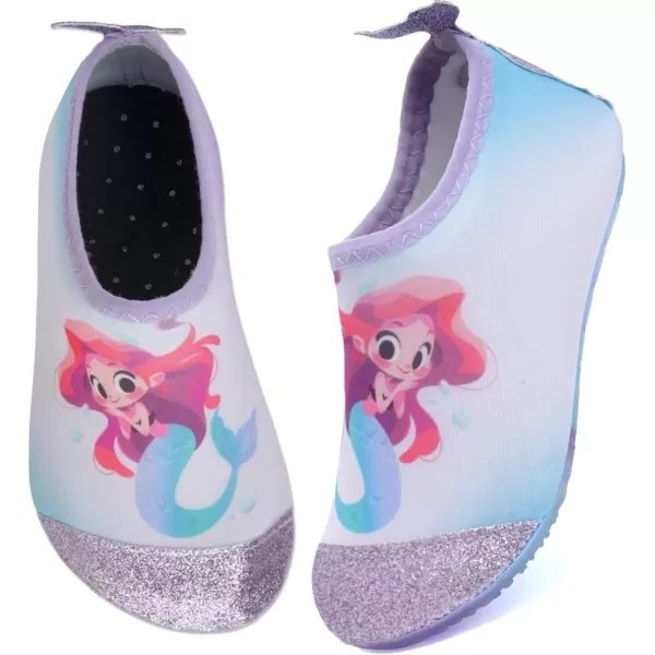 Kids Water Shoes Girls Boys Toddler Non-Slip Quick Dry Aqua Socks for Beach Swim Walking