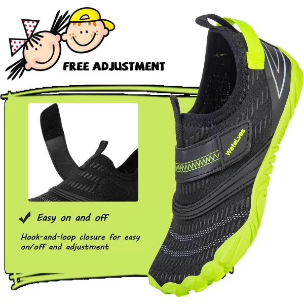Kids Water Shoes Toddler Boys Girls Sport Sandals Quick Dry Non-Slip Barefoot Sneakers for Walking Beach Swim