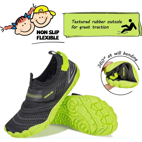 Kids Water Shoes Toddler Boys Girls Sport Sandals Quick Dry Non-Slip Barefoot Sneakers for Walking Beach Swim
