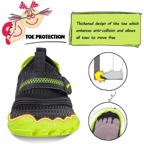 Kids Water Shoes Toddler Boys Girls Sport Sandals Quick Dry Non-Slip Barefoot Sneakers for Walking Beach Swim