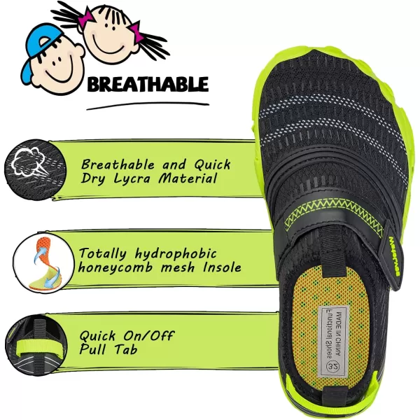 Kids Water Shoes Toddler Boys Girls Sport Sandals Quick Dry Non-Slip Barefoot Sneakers for Walking Beach Swim
