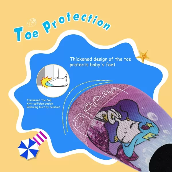 WateLves Kids Water Shoes Girls Boys Toddler Indoor House Slippers Barefoot Non-Slip First Walking Home Socks Shoes