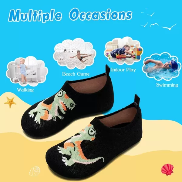 WateLves Kids Water Shoes Girls Boys Toddler Indoor House Slippers Barefoot Non-Slip First Walking Home Socks Shoes