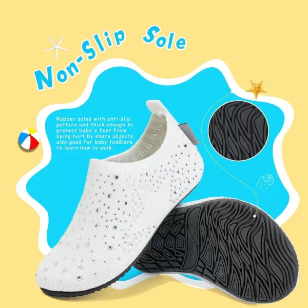 WateLves Kids Water Shoes Girls Boys Toddler Indoor House Slippers Barefoot Non-Slip First Walking Home Socks Shoes