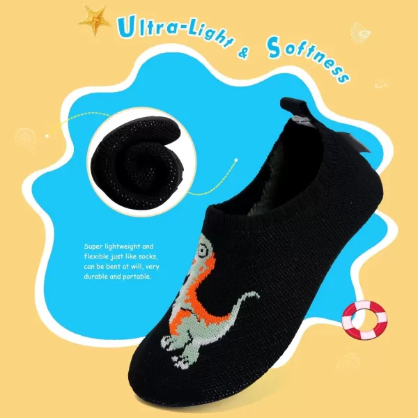WateLves Kids Water Shoes Girls Boys Toddler Indoor House Slippers Barefoot Non-Slip First Walking Home Socks Shoes