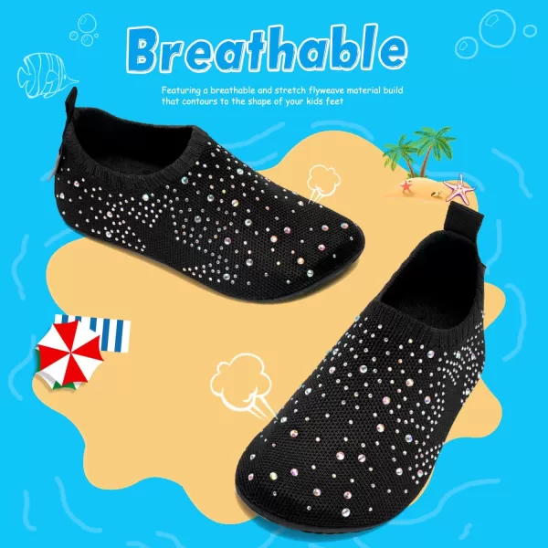 WateLves Kids Water Shoes Girls Boys Toddler Indoor House Slippers Barefoot Non-Slip First Walking Home Socks Shoes