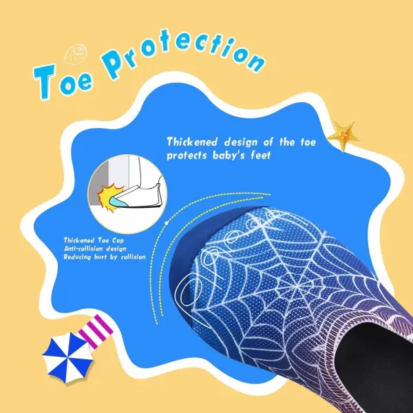 WateLves Kids Water Shoes Girls Boys Toddler Indoor House Slippers Barefoot Non-Slip First Walking Home Socks Shoes