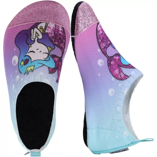 WateLves Kids Water Shoes Girls Boys Toddler Indoor House Slippers Barefoot Non-Slip First Walking Home Socks Shoes