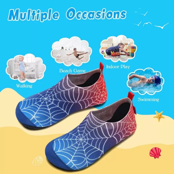 WateLves Kids Water Shoes Girls Boys Toddler Indoor House Slippers Barefoot Non-Slip First Walking Home Socks Shoes
