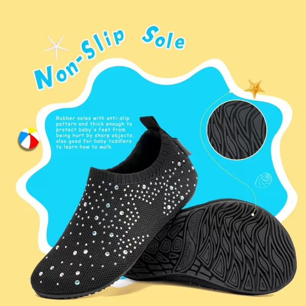 WateLves Kids Water Shoes Girls Boys Toddler Indoor House Slippers Barefoot Non-Slip First Walking Home Socks Shoes