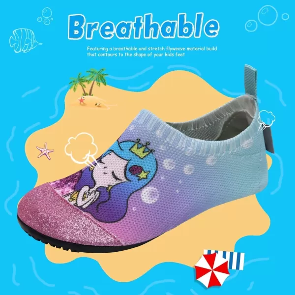 WateLves Kids Water Shoes Girls Boys Toddler Indoor House Slippers Barefoot Non-Slip First Walking Home Socks Shoes
