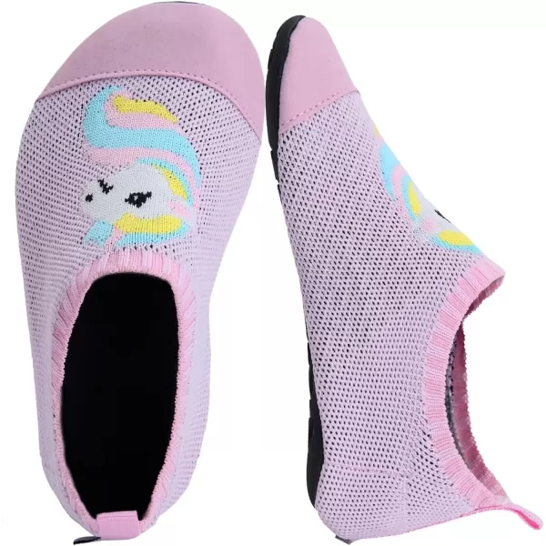 WateLves Kids Water Shoes Girls Boys Toddler Indoor House Slippers Barefoot Non-Slip First Walking Home Socks Shoes