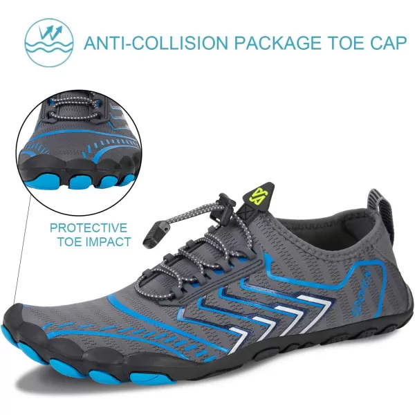WateLves Water Shoes for Men Women Barefoot Quick-Dry Aqua Sock Outdoor Athletic Sport Shoes Kayaking Boating Hiking Surfing Walking