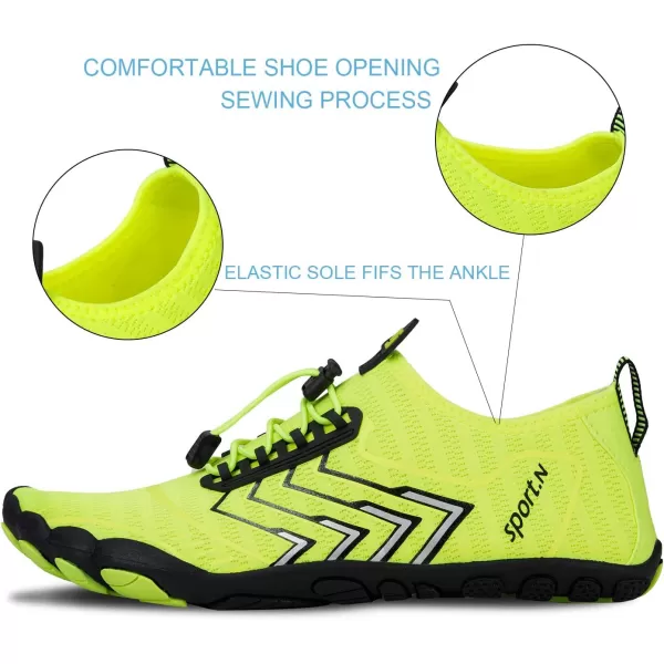 WateLves Water Shoes for Men Women Barefoot Quick-Dry Aqua Sock Outdoor Athletic Sport Shoes Kayaking Boating Hiking Surfing Walking