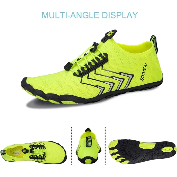 WateLves Water Shoes for Men Women Barefoot Quick-Dry Aqua Sock Outdoor Athletic Sport Shoes Kayaking Boating Hiking Surfing Walking
