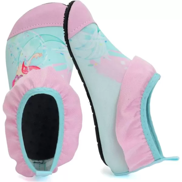 Kids Water Shoes Girls Boys Toddler Non-Slip Quick Dry Aqua Socks for Beach Swim Walking