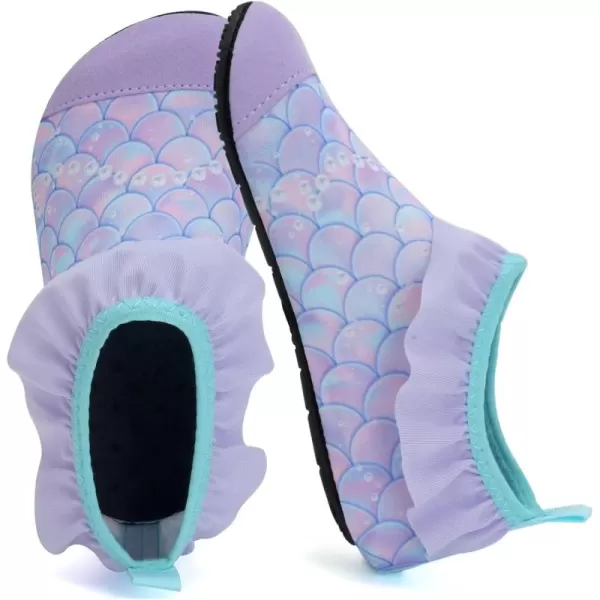 Kids Water Shoes Girls Boys Toddler Non-Slip Quick Dry Aqua Socks for Beach Swim Walking