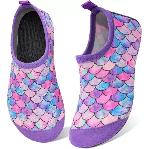 Kids Water Shoes Girls Boys Toddler Non-Slip Quick Dry Aqua Socks for Beach Swim Walking
