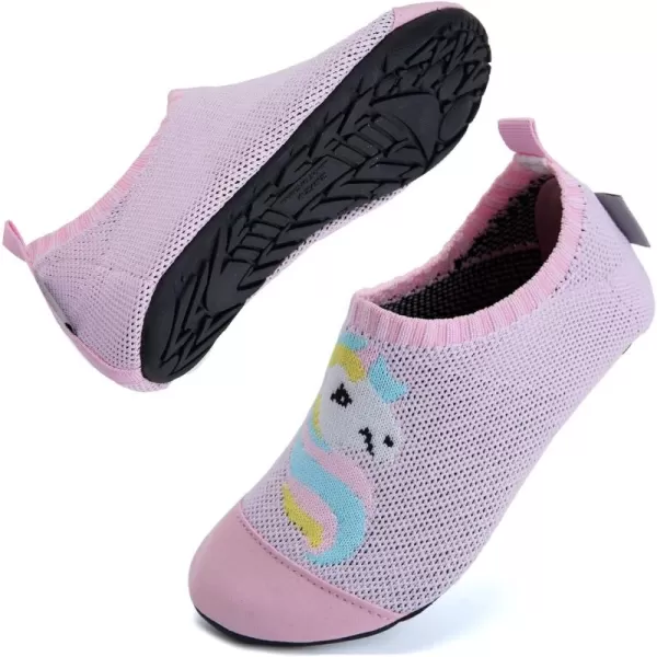WateLves Kids Water Shoes Girls Boys Toddler Indoor House Slippers Barefoot Non-Slip First Walking Home Socks Shoes