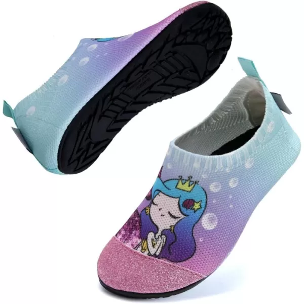 WateLves Kids Water Shoes Girls Boys Toddler Indoor House Slippers Barefoot Non-Slip First Walking Home Socks Shoes