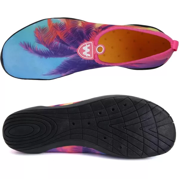 WateLves Water Shoes Mens Womens Slip-on Barefoot Beach Swim Shoes Quick-Dry Aqua Socks for Pool Surf Yoga Water Aerobics
