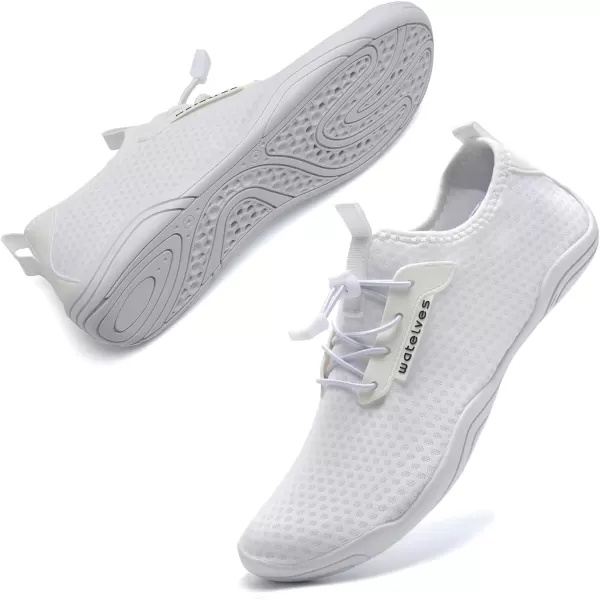 WateLves Water Shoes Mens Womens Slip-on Barefoot Beach Swim Shoes Quick-Dry Aqua Socks for Pool Surf Yoga Water Aerobics