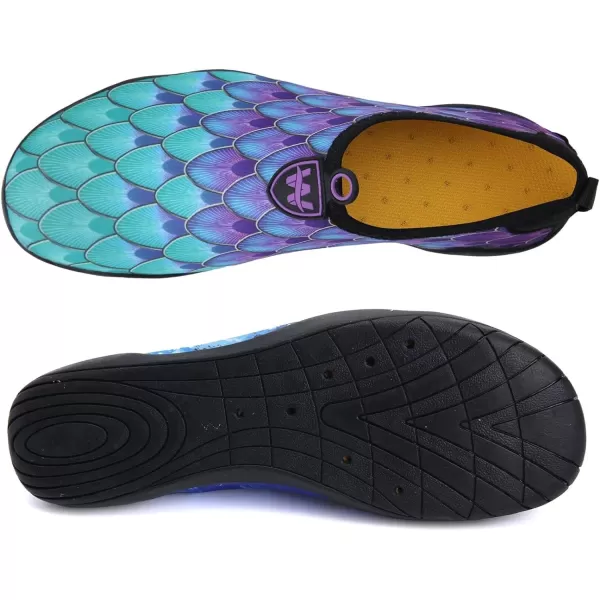 WateLves Water Shoes Mens Womens Slip-on Barefoot Beach Swim Shoes Quick-Dry Aqua Socks for Pool Surf Yoga Water Aerobics