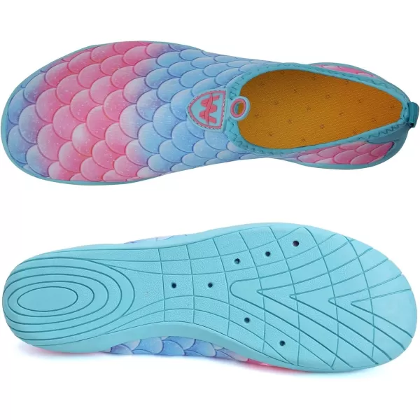 WateLves Water Shoes Mens Womens Slip-on Barefoot Beach Swim Shoes Quick-Dry Aqua Socks for Pool Surf Yoga Water Aerobics