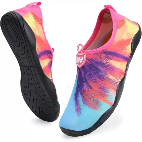 WateLves Water Shoes Mens Womens Slip-on Barefoot Beach Swim Shoes Quick-Dry Aqua Socks for Pool Surf Yoga Water Aerobics