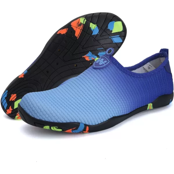 WateLves Water Shoes Mens Womens Slip-on Barefoot Beach Swim Shoes Quick-Dry Aqua Socks for Pool Surf Yoga Water Aerobics