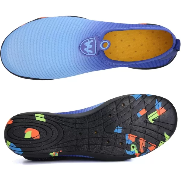 WateLves Water Shoes Mens Womens Slip-on Barefoot Beach Swim Shoes Quick-Dry Aqua Socks for Pool Surf Yoga Water Aerobics