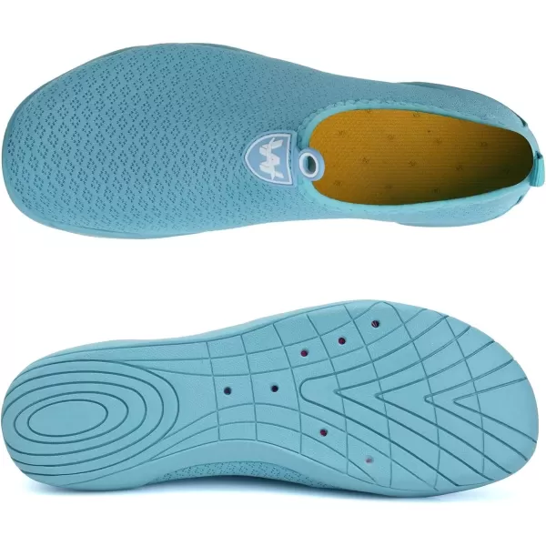WateLves Water Shoes Mens Womens Slip-on Barefoot Beach Swim Shoes Quick-Dry Aqua Socks for Pool Surf Yoga Water Aerobics