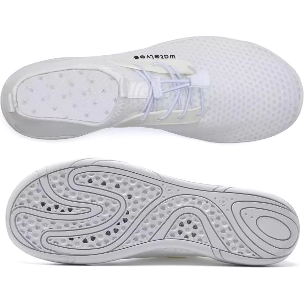 WateLves Water Shoes Mens Womens Slip-on Barefoot Beach Swim Shoes Quick-Dry Aqua Socks for Pool Surf Yoga Water Aerobics