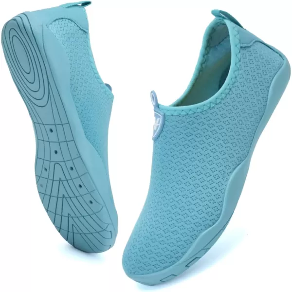 WateLves Water Shoes Mens Womens Slip-on Barefoot Beach Swim Shoes Quick-Dry Aqua Socks for Pool Surf Yoga Water Aerobics